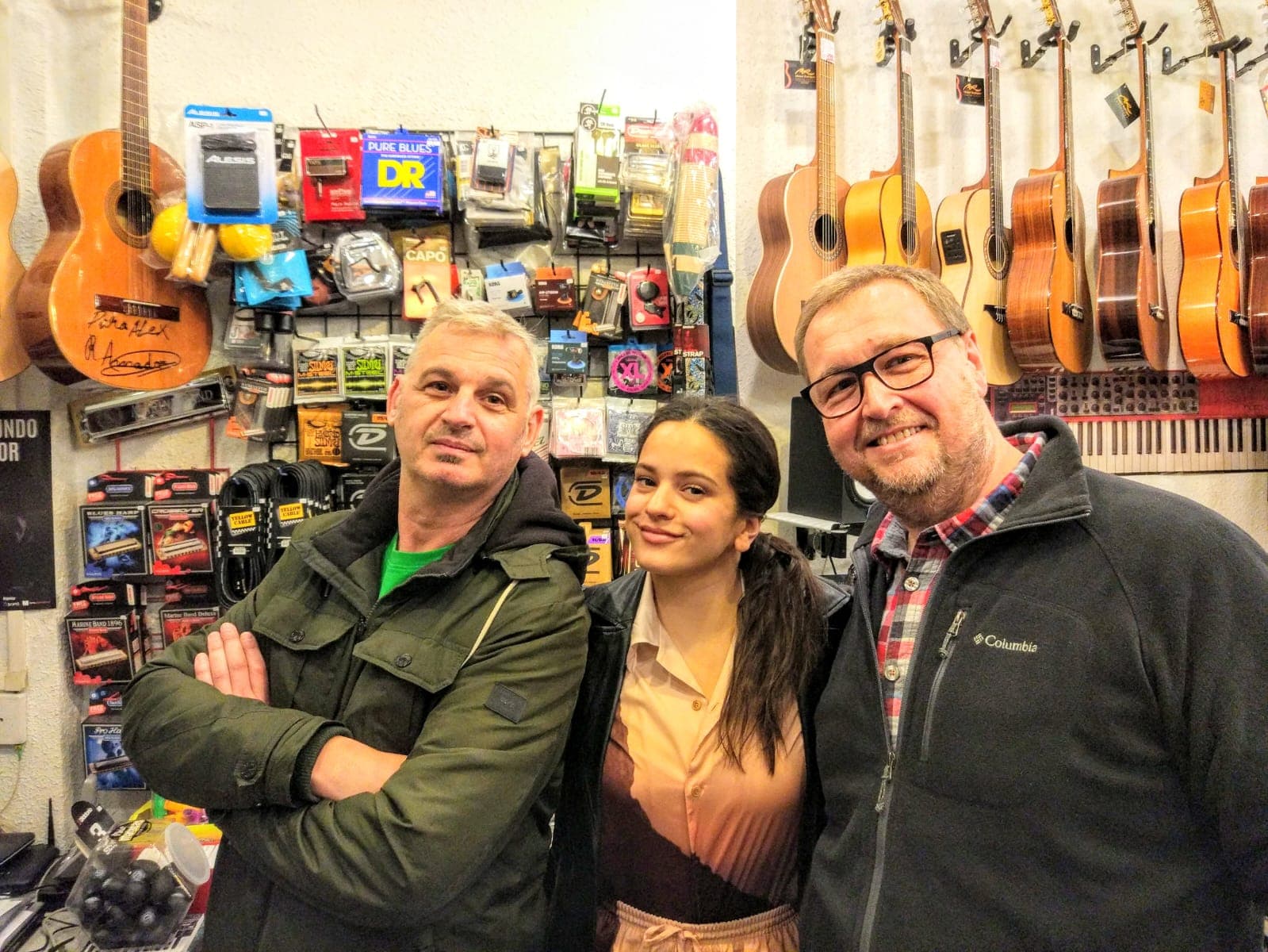 Rosalía visitant Music-Alex Barcelona